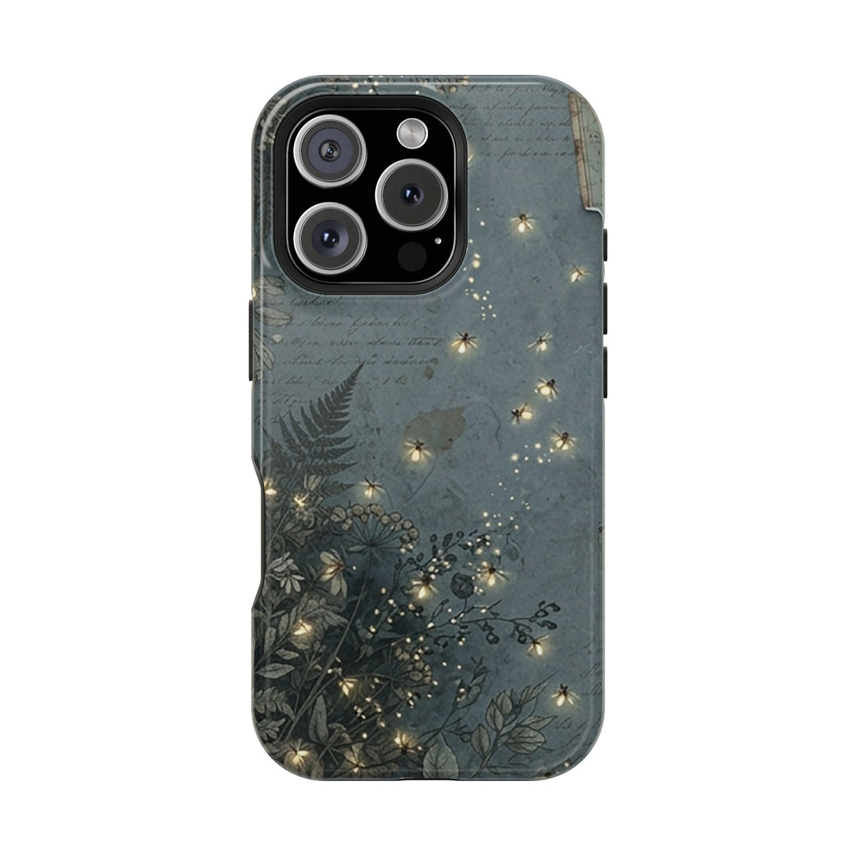 Enchanted Forest protective phone case for iPhone 16 Pro, glossy finish
