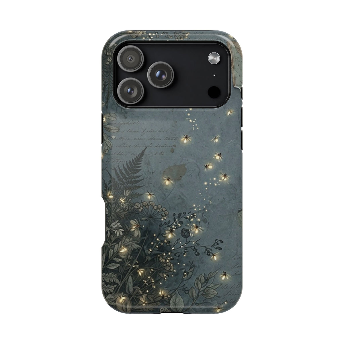 Enchanted Forest protective phone case for iPhone 17 Pro Max, glossy finish