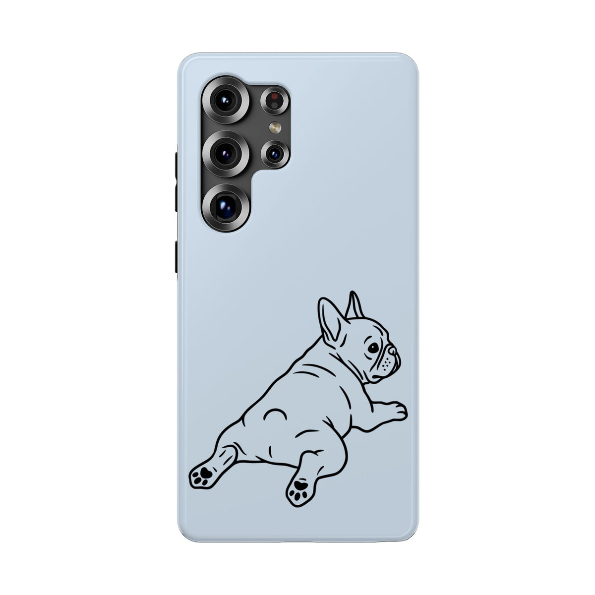 Frenchie Doodle protective phone case for Samsung Galaxy S25 Ultra, glossy finish