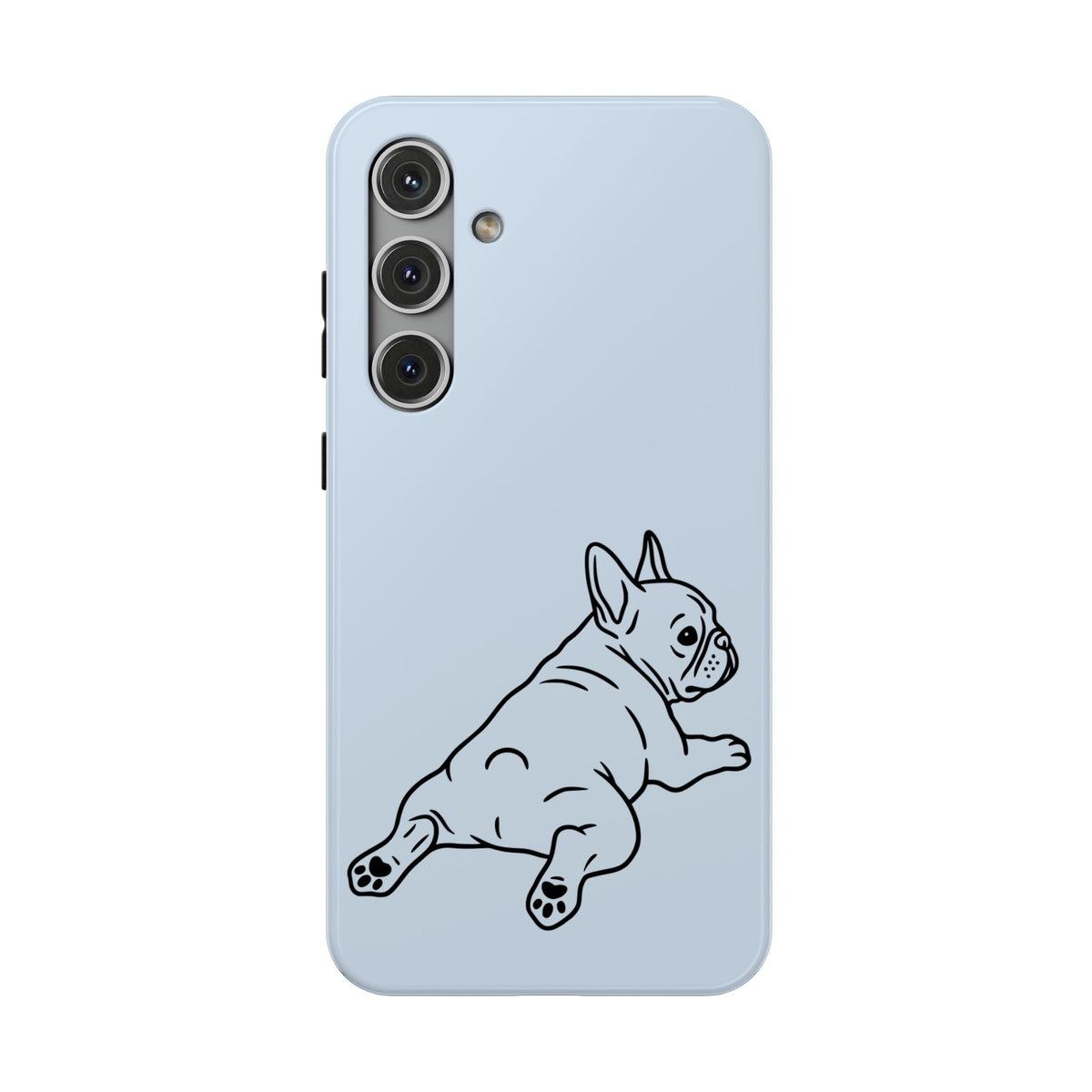 Frenchie Doodle protective phone case for Samsung Galaxy S24 Plus, glossy finish