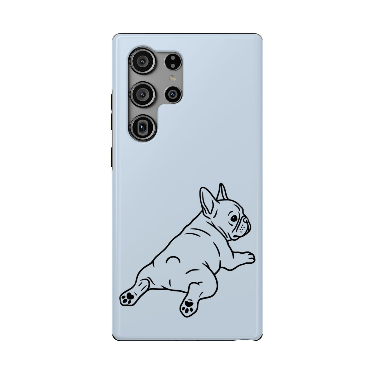 Frenchie Doodle protective phone case for Samsung Galaxy S23 Ultra, glossy finish