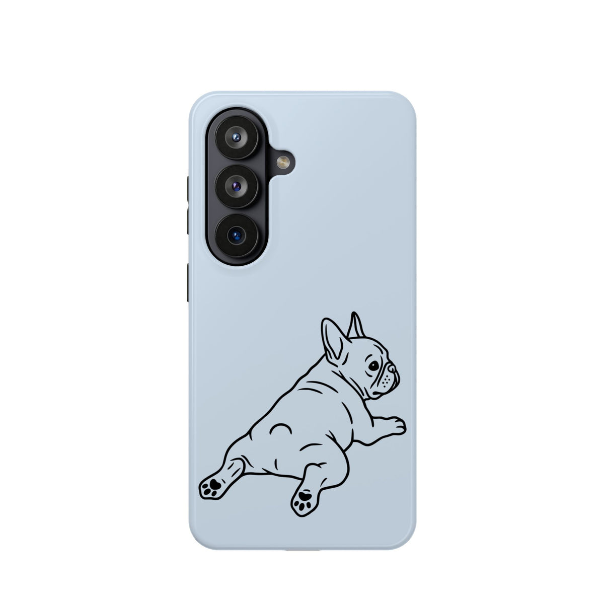 Frenchie Doodle protective phone case for Samsung Galaxy S26, glossy finish