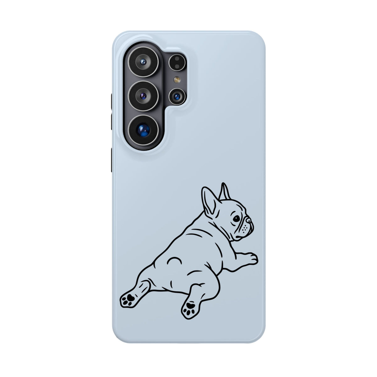 Frenchie Doodle protective phone case for Samsung Galaxy S26 Ultra, glossy finish