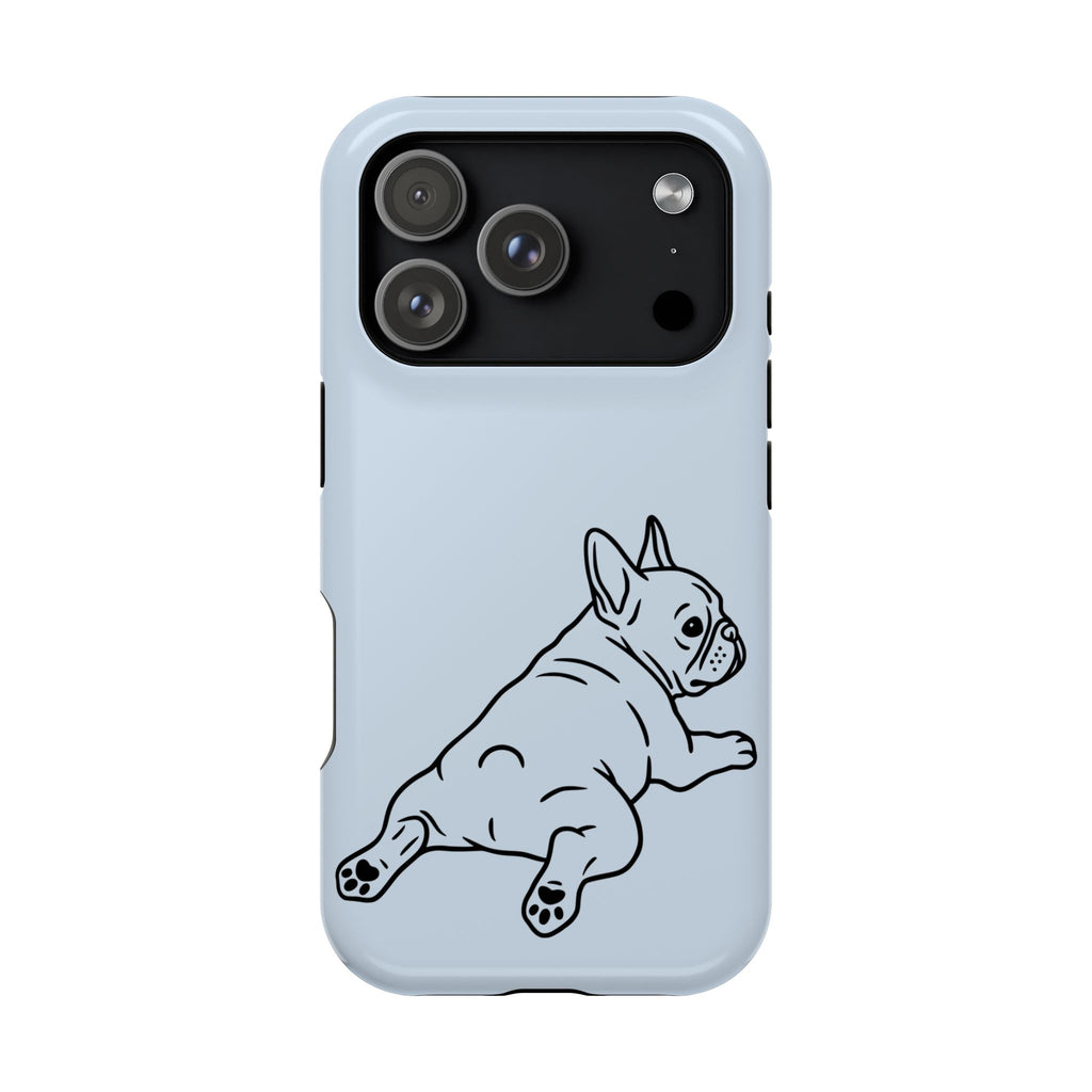 Frenchie Doodle MagSafe case for iPhone 18 Pro, glossy finish