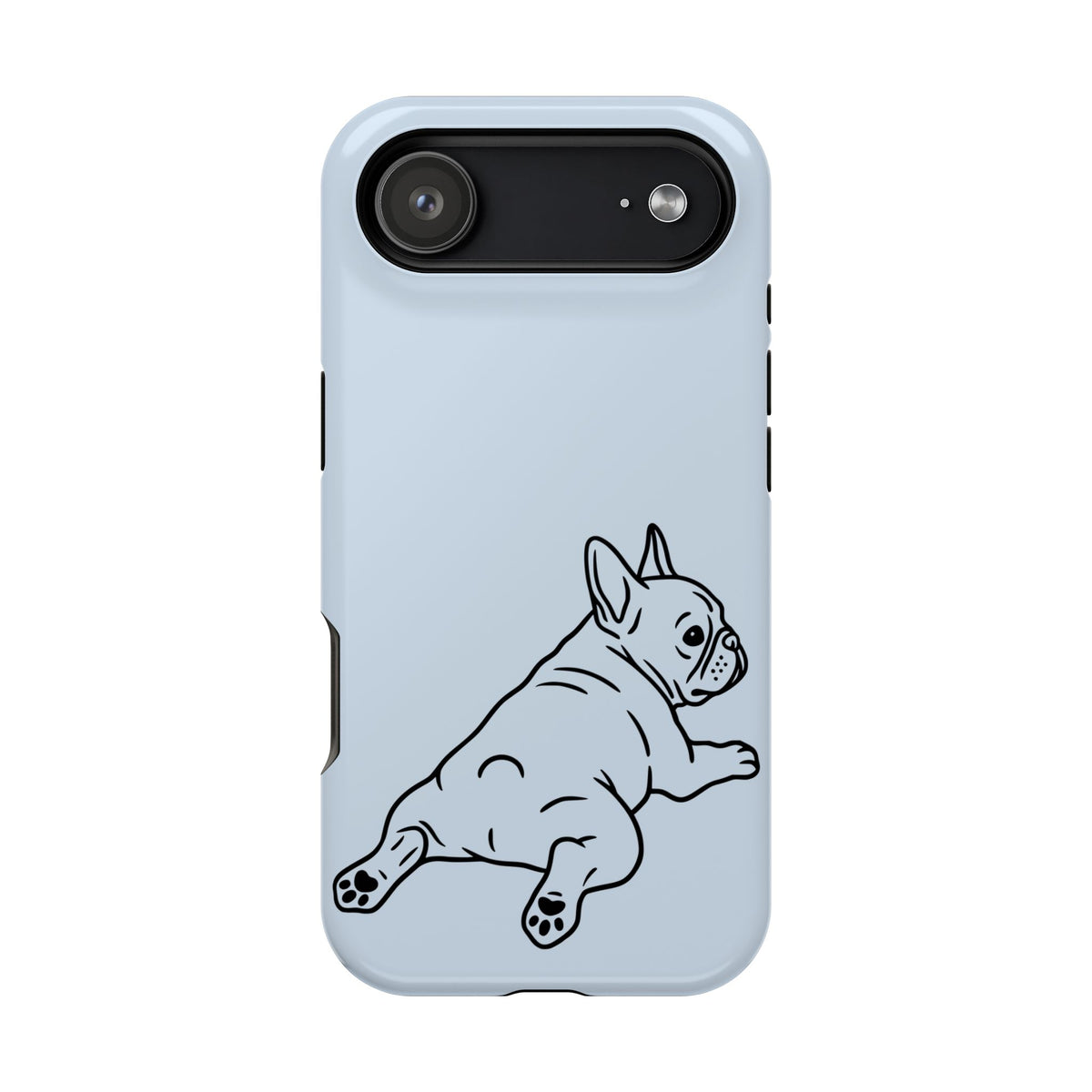Frenchie Doodle MagSafe case for iPhone 17 Air, glossy finish