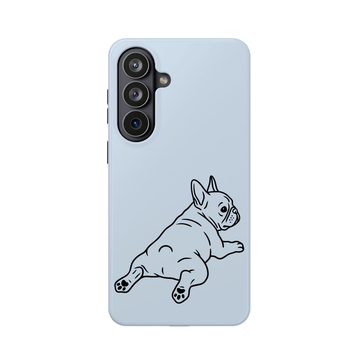 Frenchie Doodle MagSafe case for Samsung Galaxy S26 Plus, glossy finish