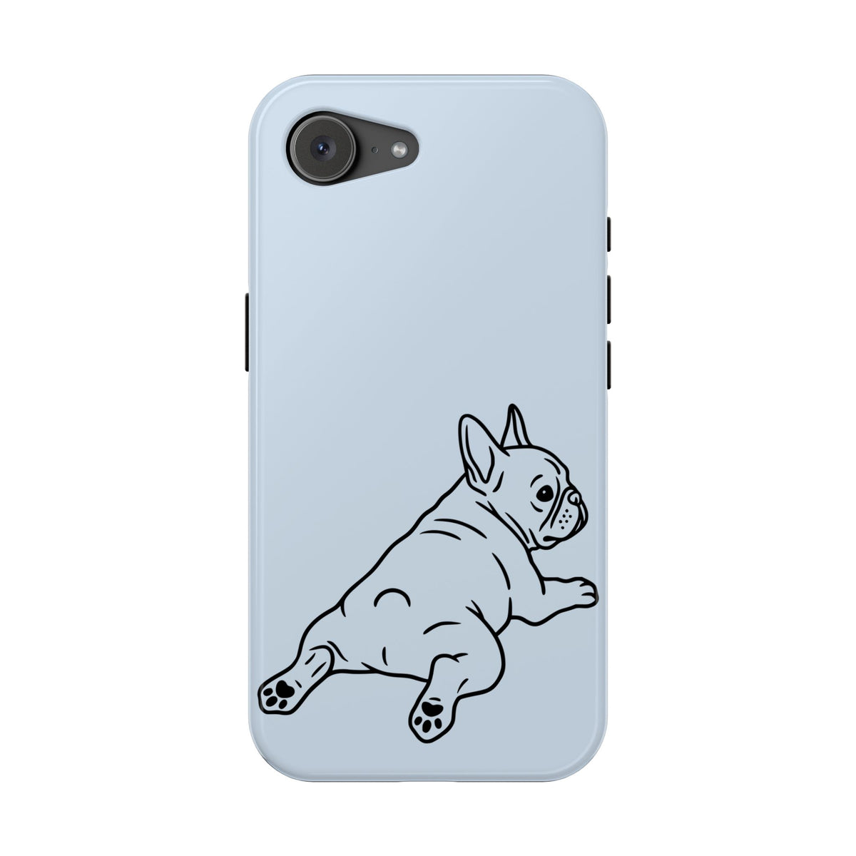 Frenchie Doodle MagSafe case for iPhone 17e, glossy finish