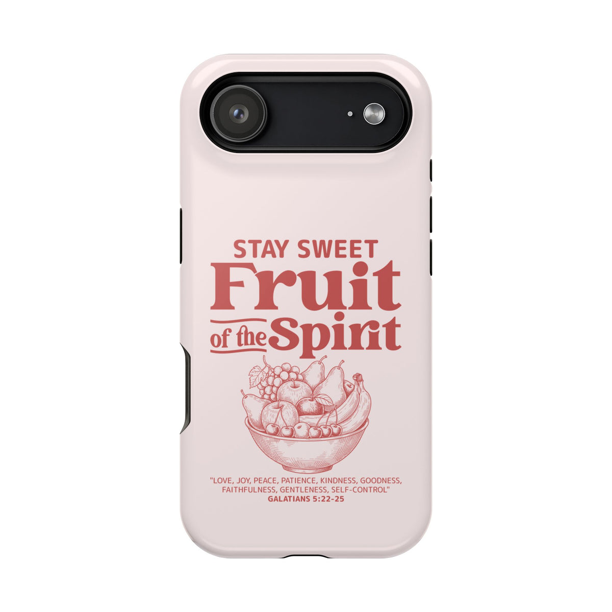 Fruit of the Spirit MagSafe case for iPhone 17 Air, glossy finish