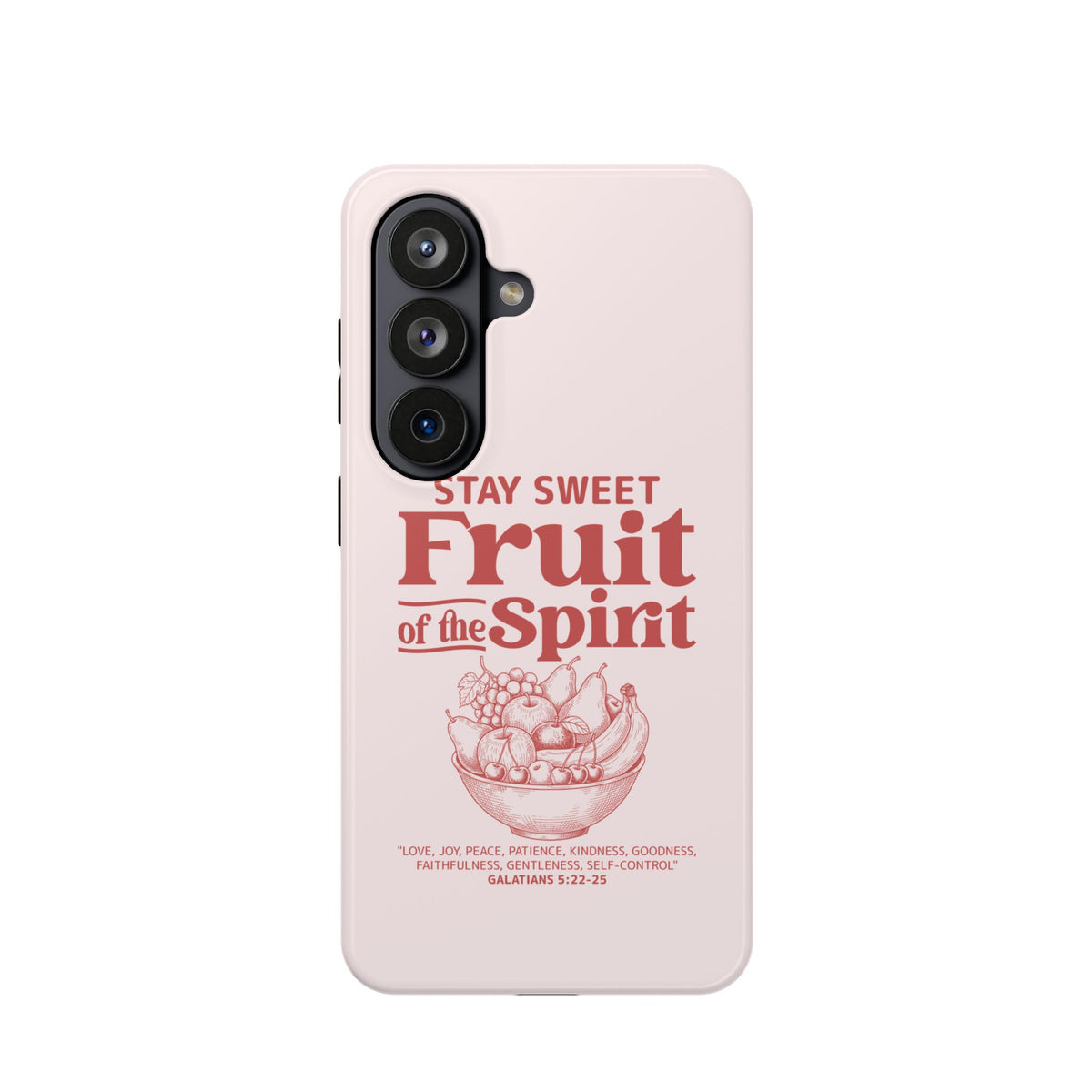 Fruit of the Spirit MagSafe case for Samsung Galaxy S26, glossy finish