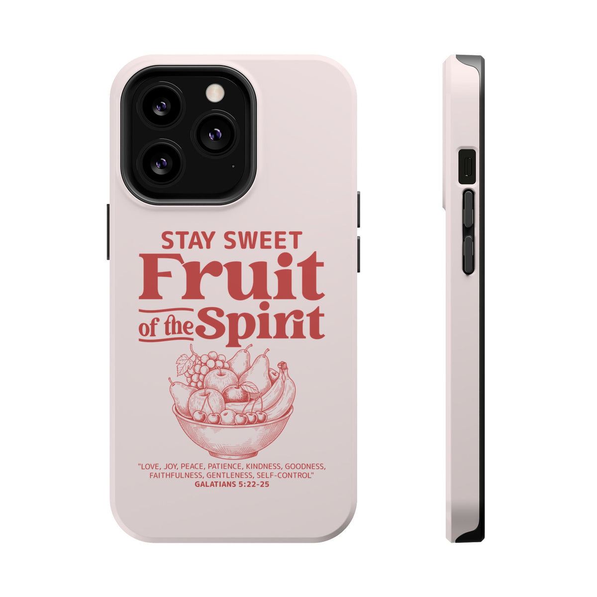 Fruit of the Spirit MagSafe case for iPhone 13 Pro, glossy finish