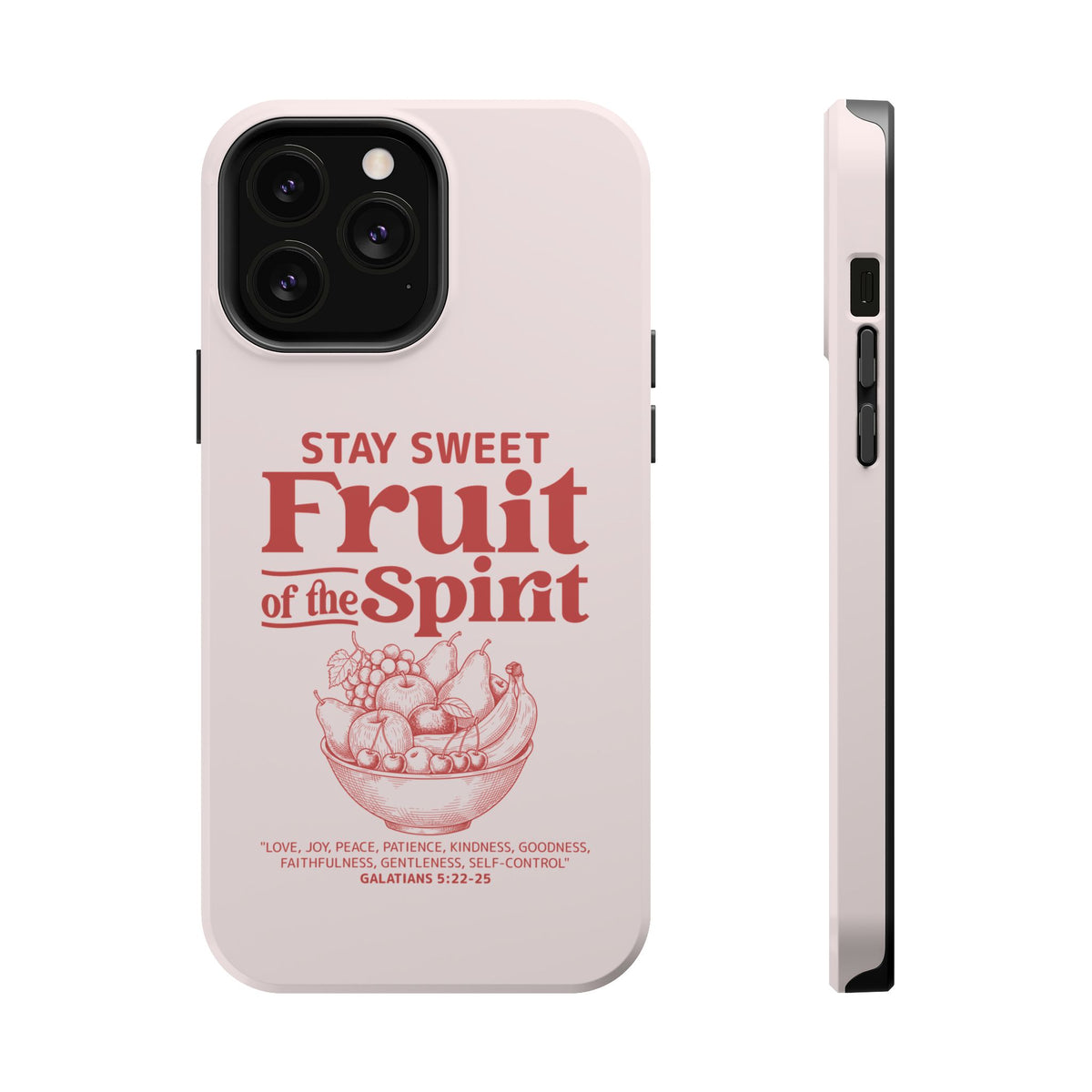 Fruit of the Spirit MagSafe case for iPhone 13 Pro Max, glossy finish