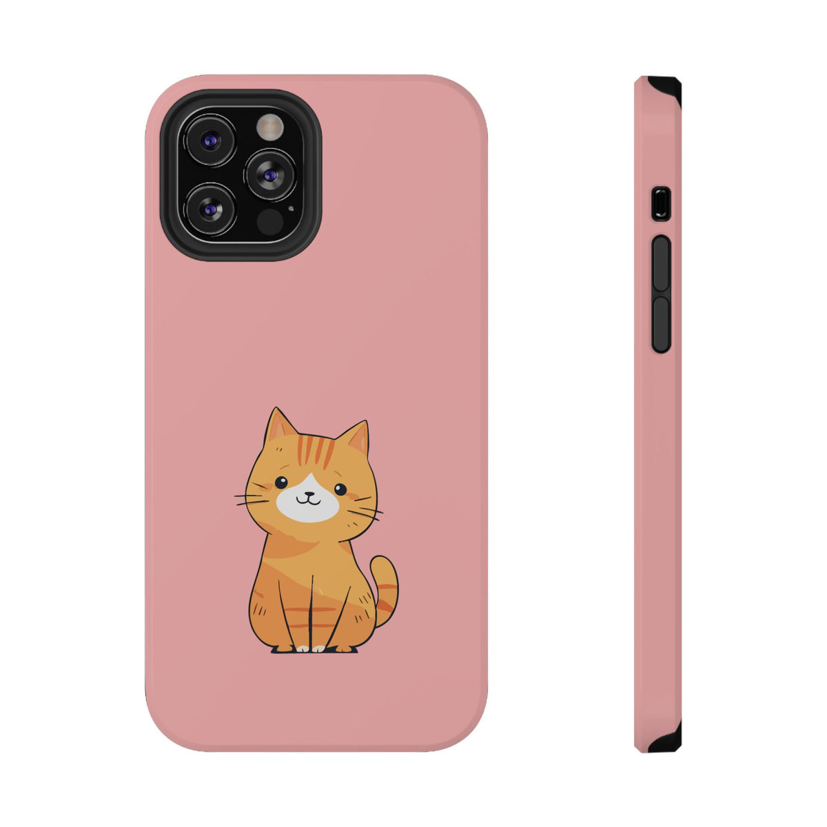 Ginger Kitten protective phone case for iPhone 12 Pro, glossy finish