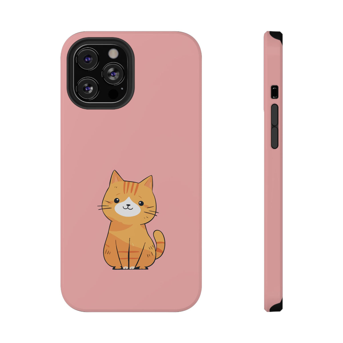 Ginger Kitten protective phone case for iPhone 12 Pro Max, glossy finish