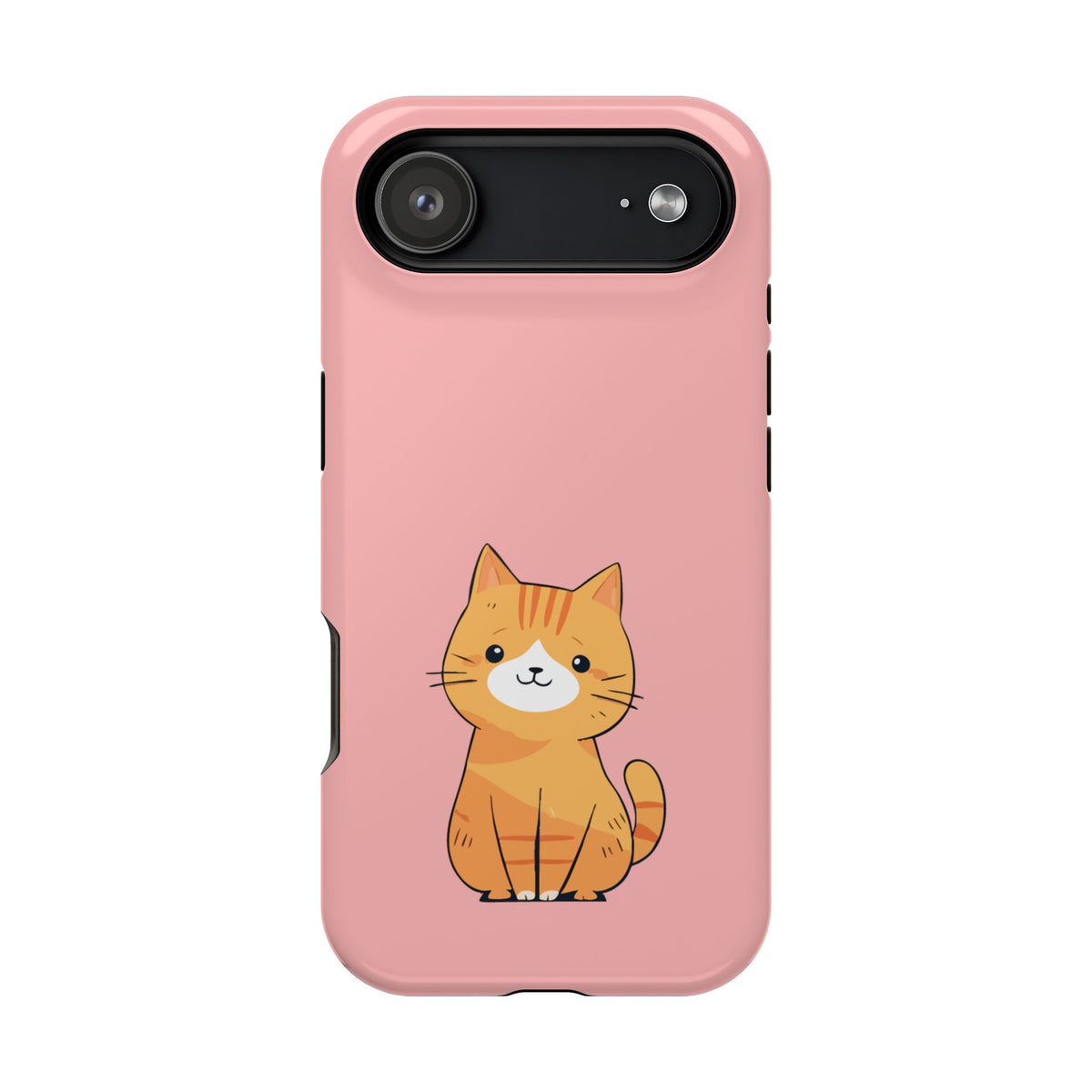 Ginger Kitten protective phone case for iPhone 17 Air, glossy finish