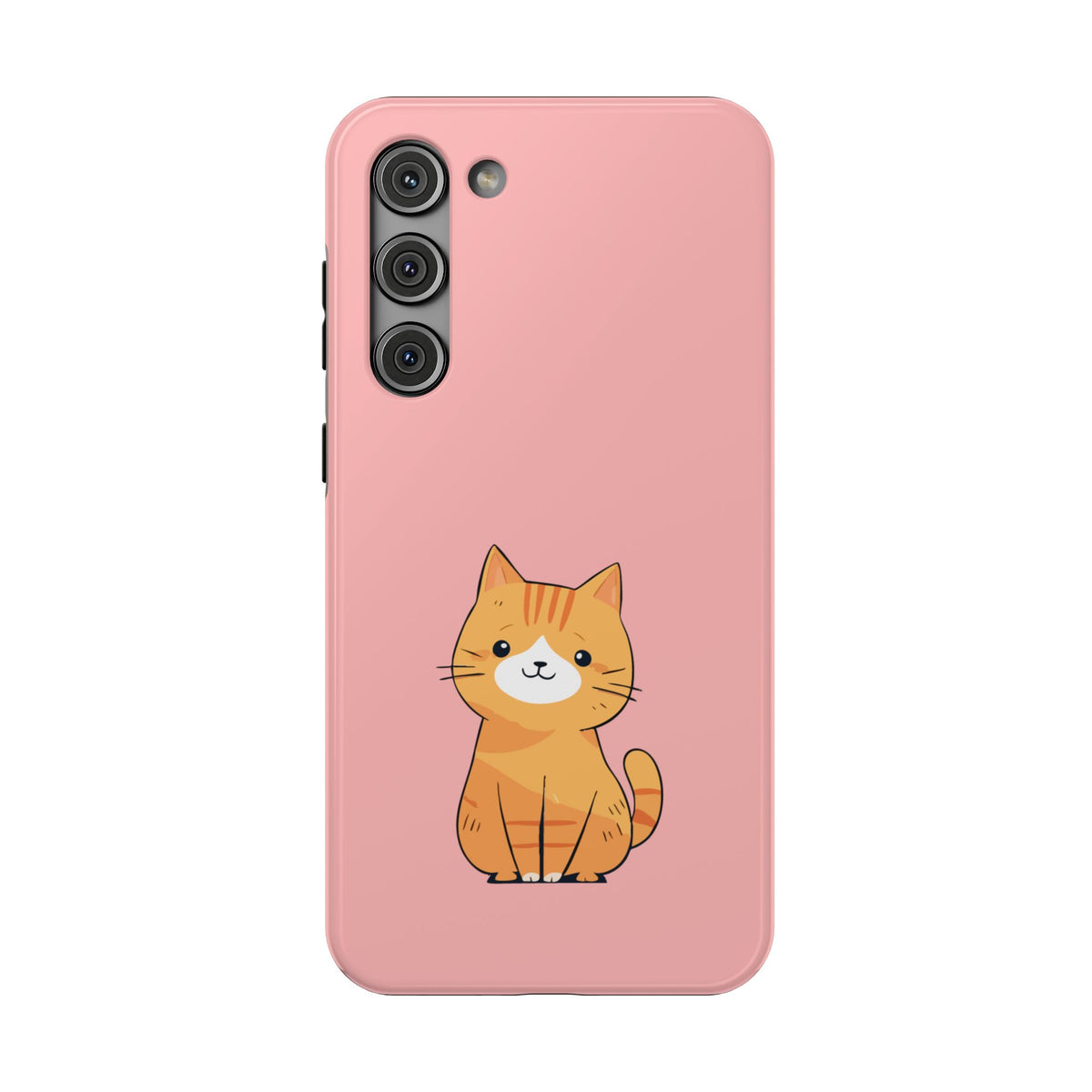 Ginger Kitten protective phone case for Samsung Galaxy S23 Plus, glossy finish