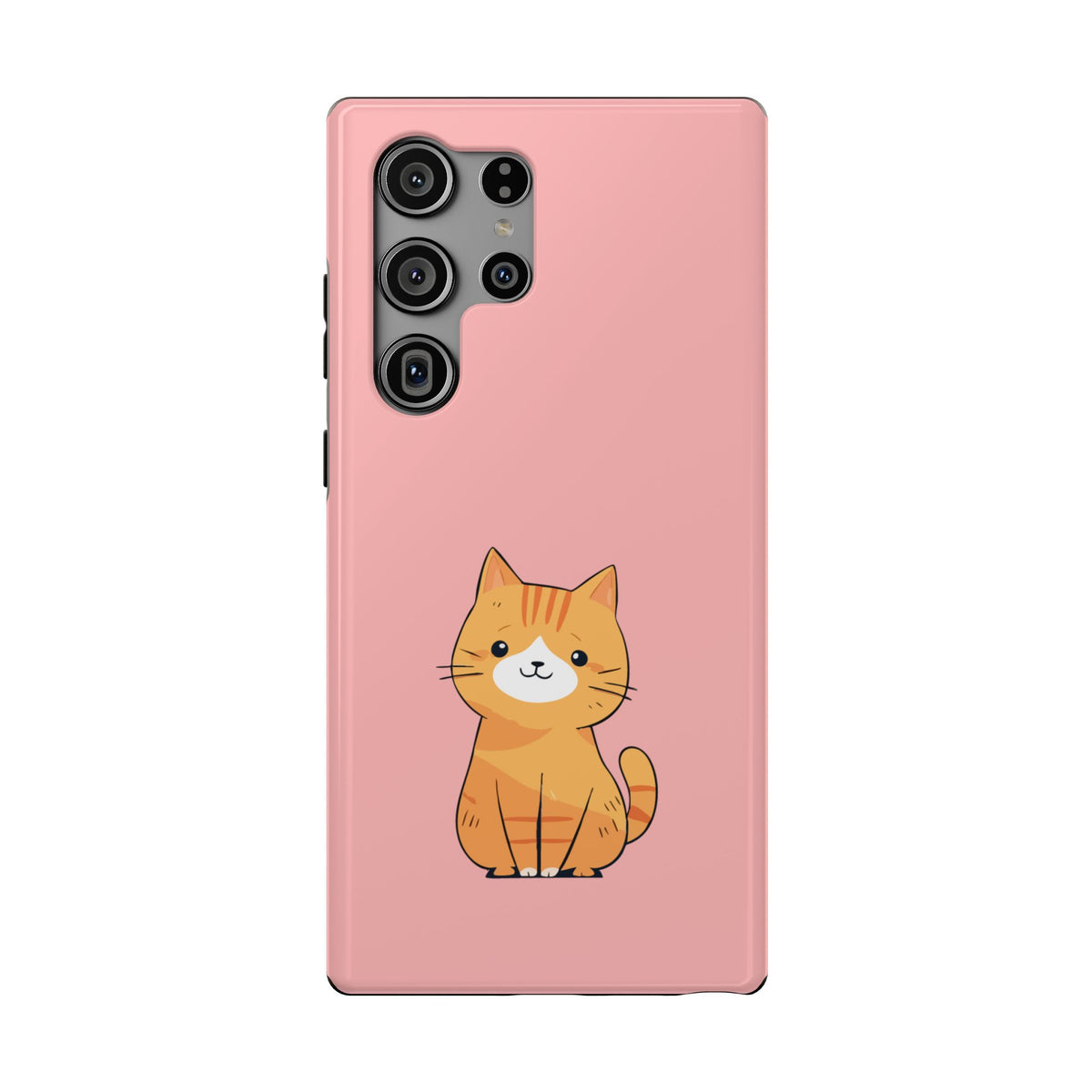 Ginger Kitten protective phone case for Samsung Galaxy S23 Ultra, glossy finish