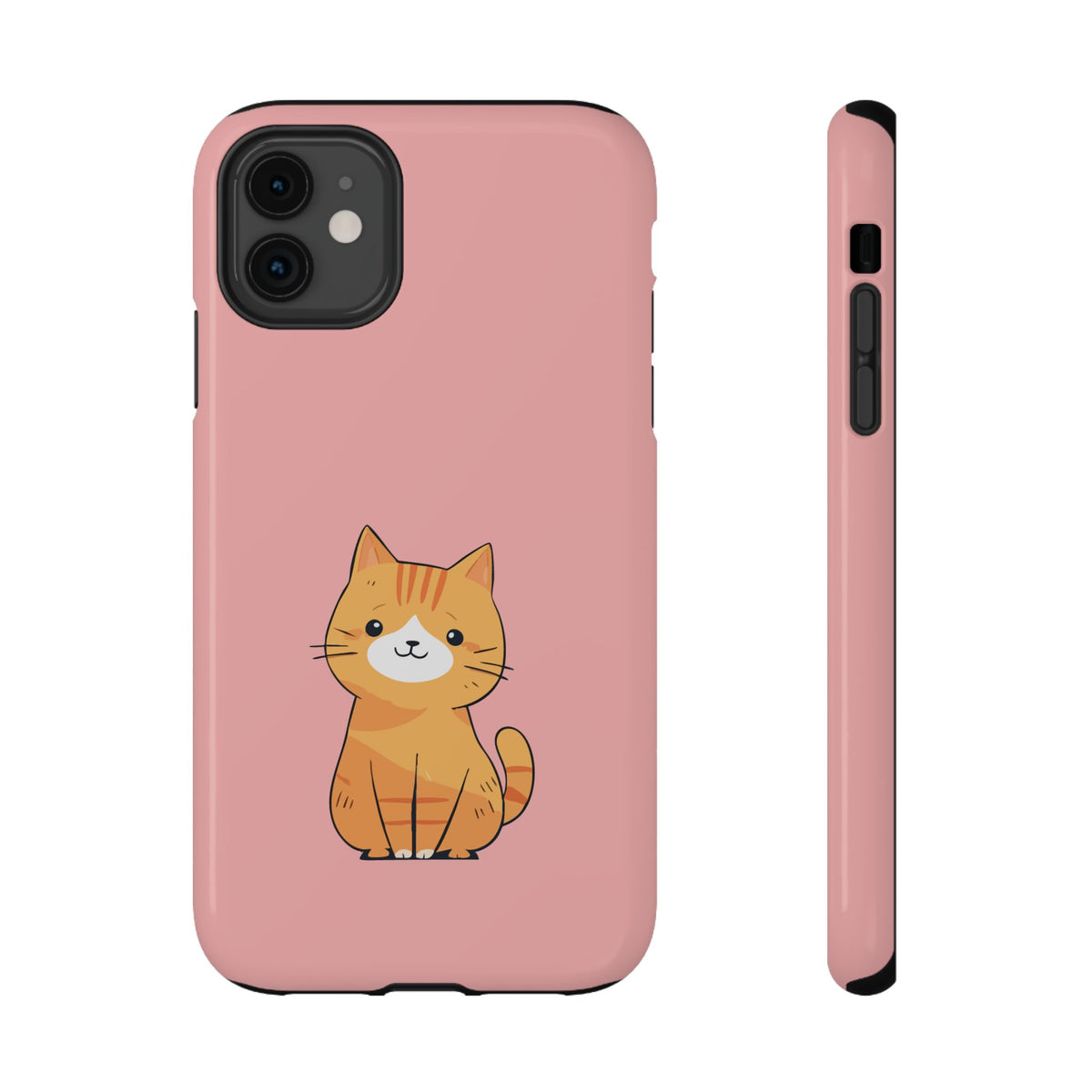 Ginger Kitten protective phone case for iPhone 11, glossy finish