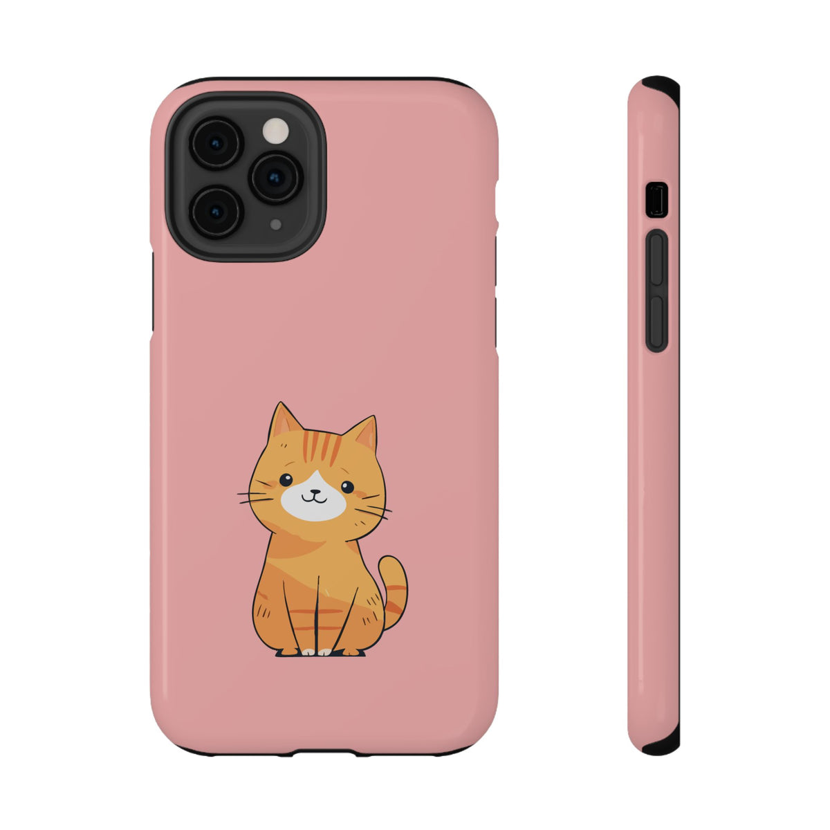 Ginger Kitten protective phone case for iPhone 11 Pro, glossy finish