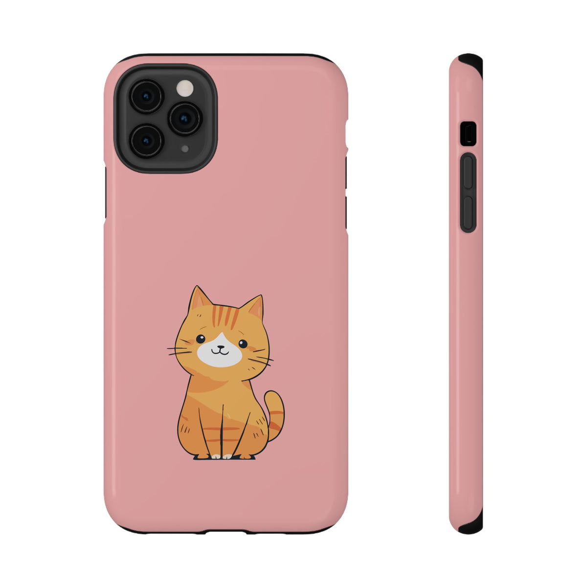 Ginger Kitten protective phone case for iPhone 11 Pro Max, glossy finish
