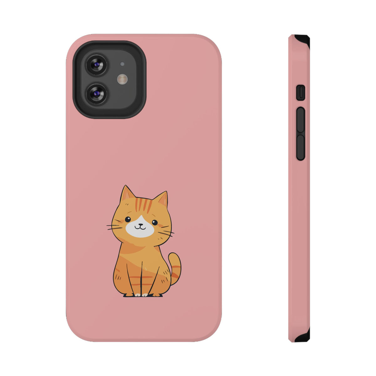 Ginger Kitten protective phone case for iPhone 12, glossy finish