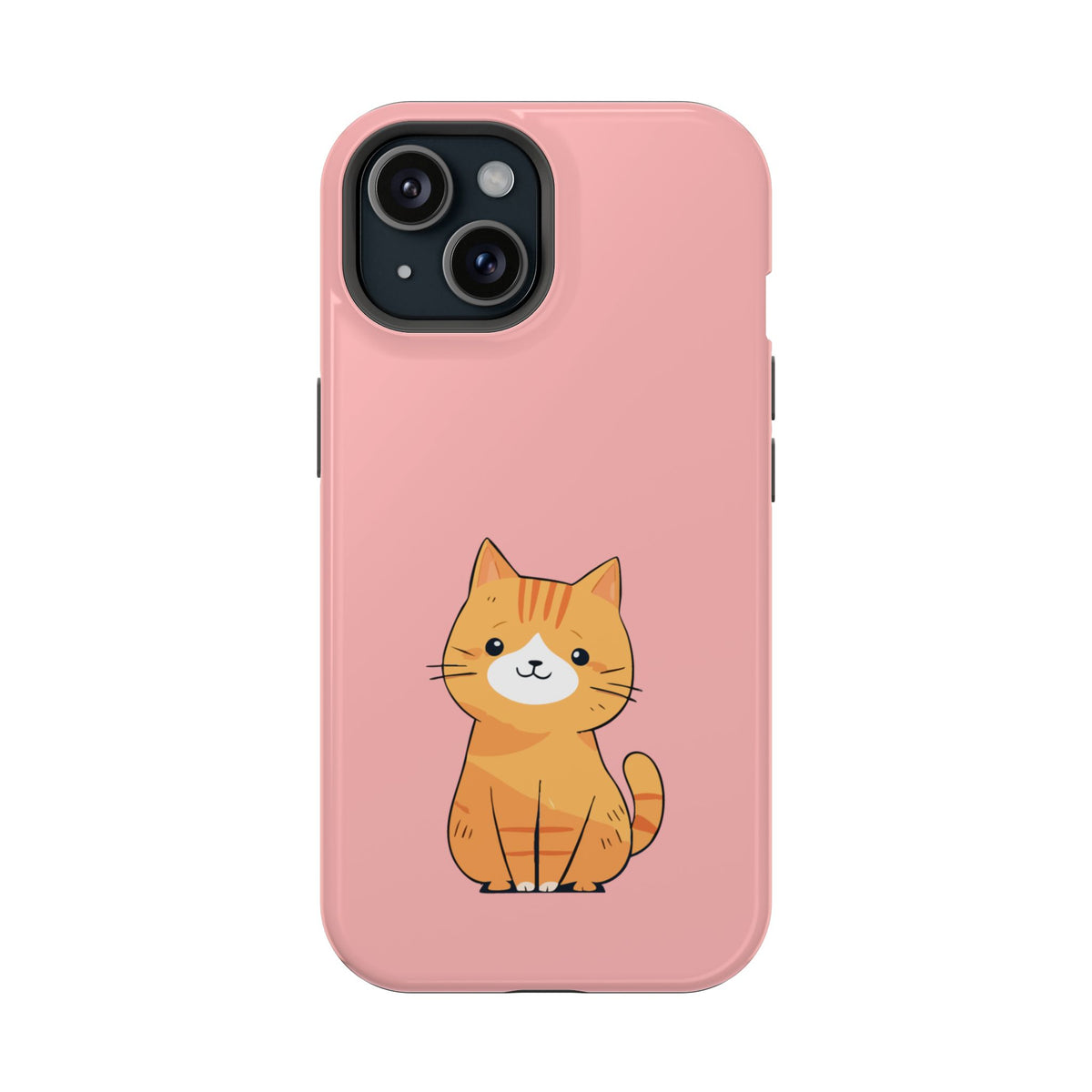 Ginger Kitten MagSafe case for iPhone 15, glossy finish