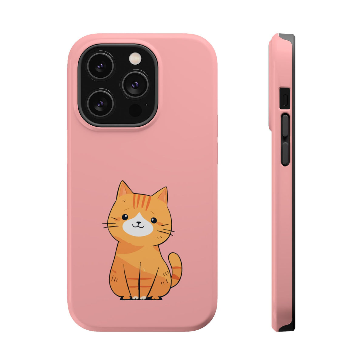 Ginger Kitten MagSafe case for iPhone 14 Pro, glossy finish