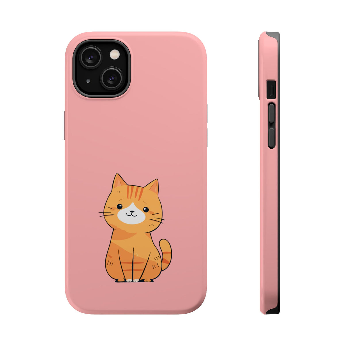 Ginger Kitten MagSafe case for iPhone 14 Plus, glossy finish
