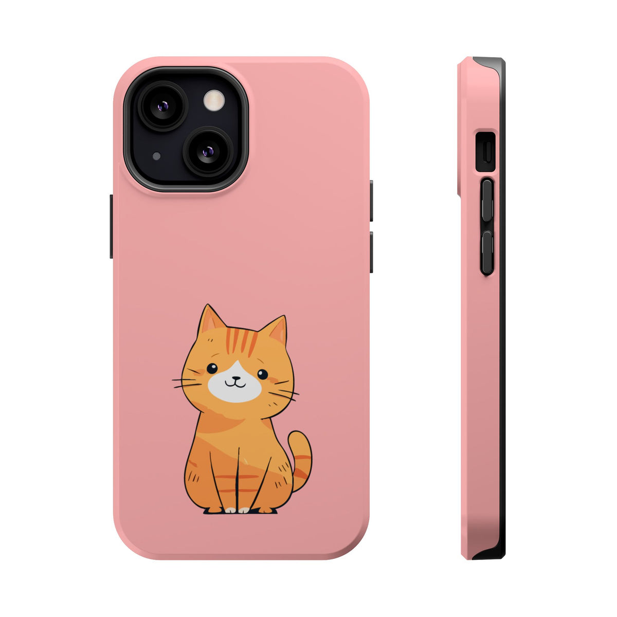 Ginger Kitten MagSafe case for iPhone 13 Mini, glossy finish