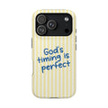 God's Timing MagSafe case for iPhone 18 Pro, glossy finish