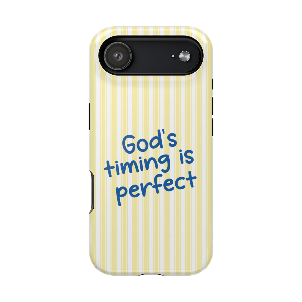 God's Timing MagSafe case for iPhone 17 Air, glossy finish