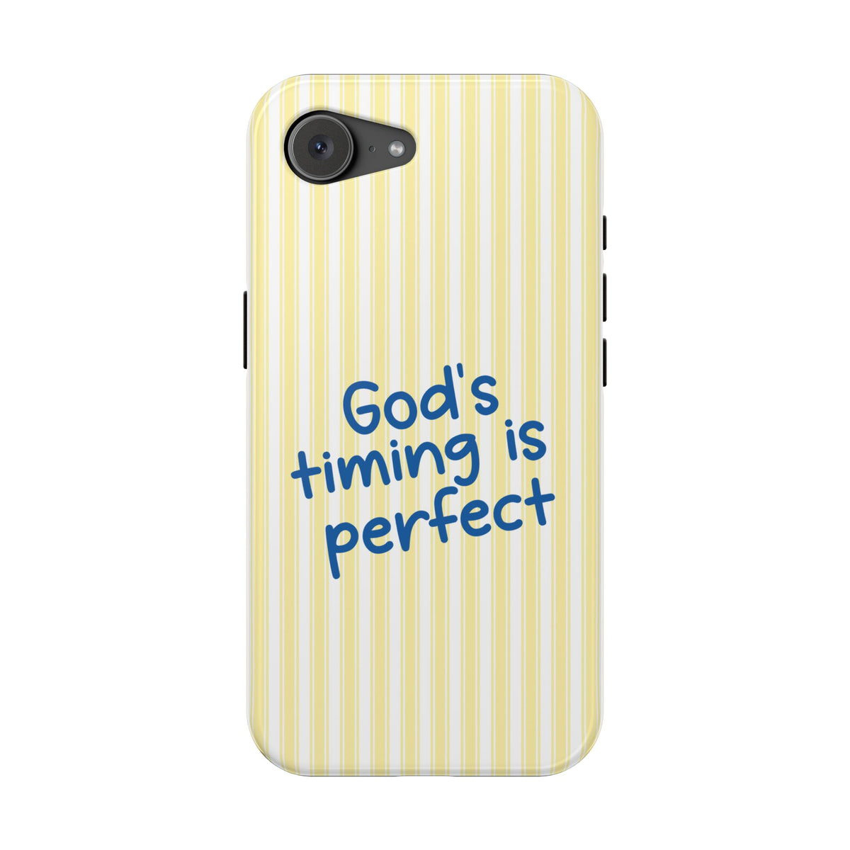 God's Timing MagSafe case for iPhone 17e, glossy finish