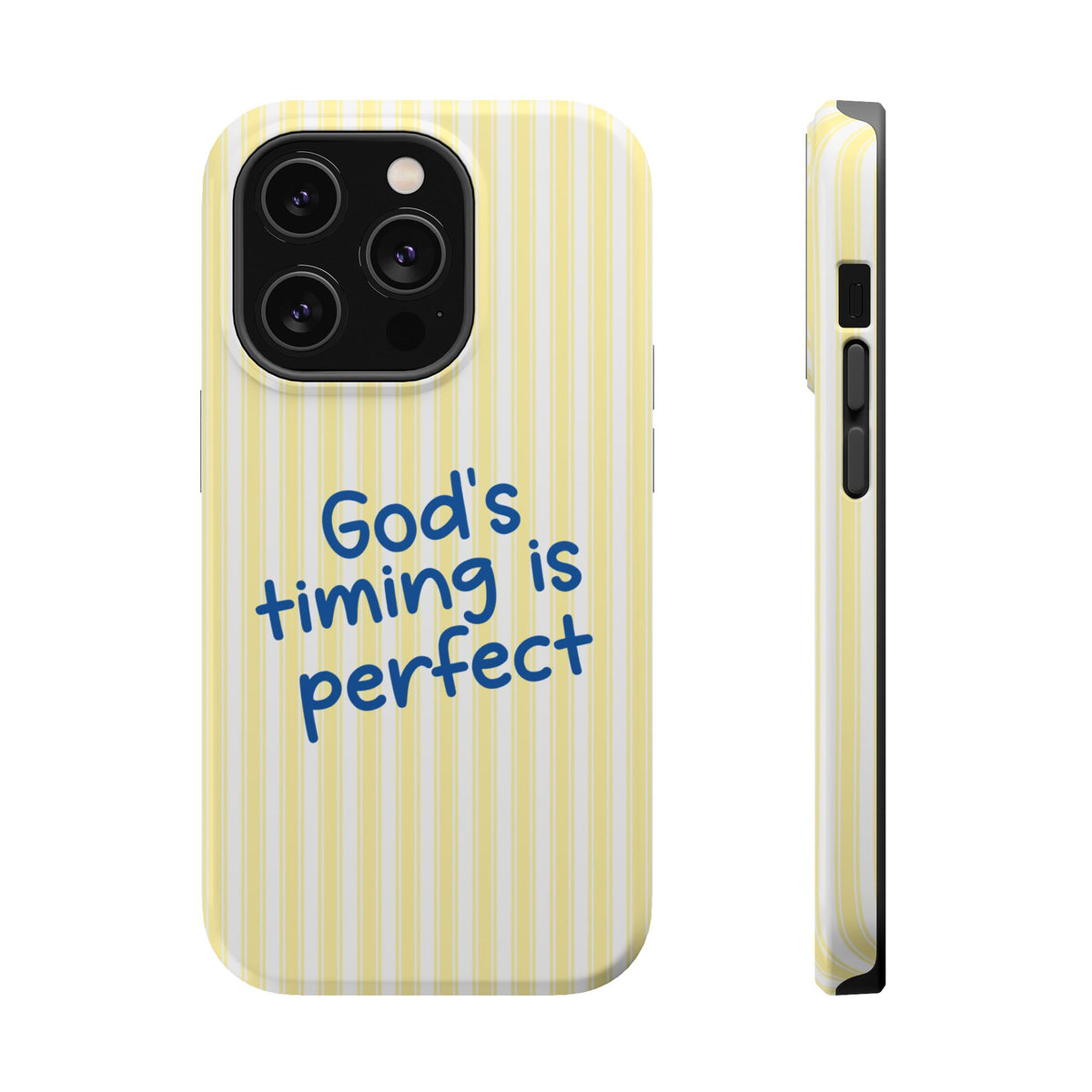 God's Timing MagSafe case for iPhone 14 Pro, glossy finish