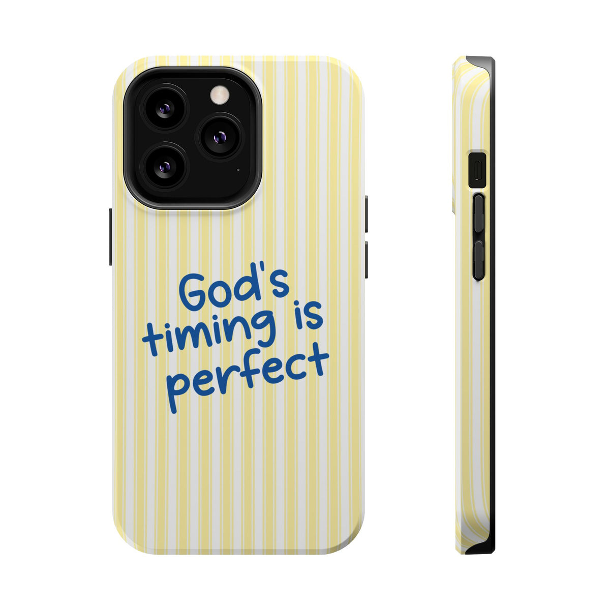 God's Timing MagSafe case for iPhone 13 Pro, glossy finish