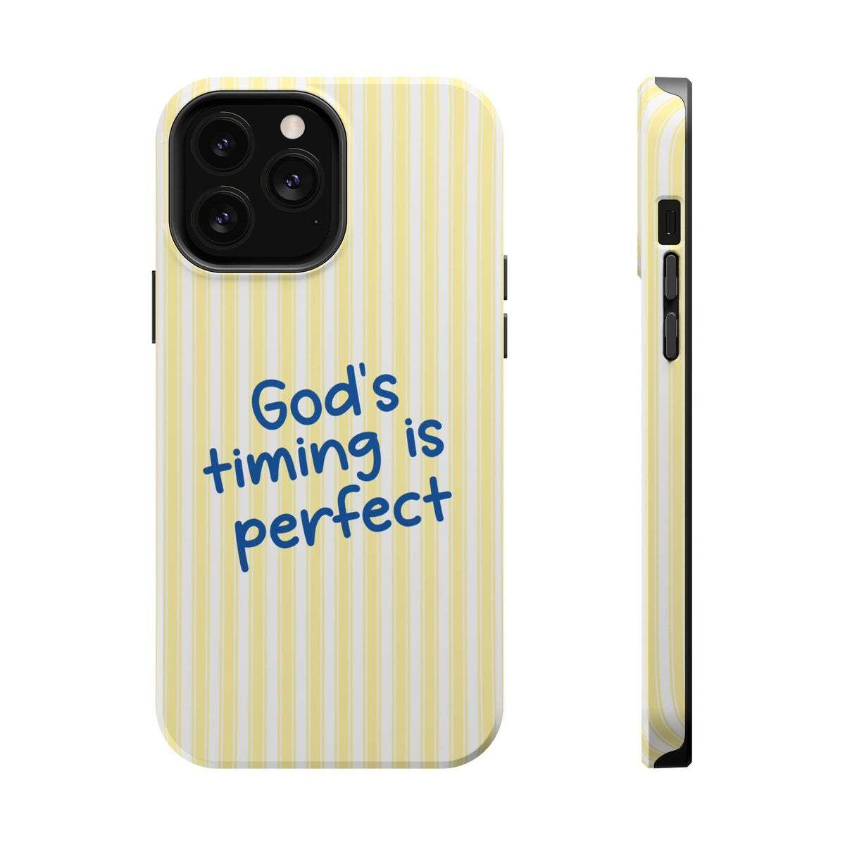 God's Timing MagSafe case for iPhone 13 Pro Max, glossy finish