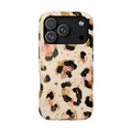 Golden Leopard MagSafe case for iPhone 18 Pro, glossy finish