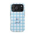 Jesus Loves You MagSafe case for iPhone 18 Pro, glossy finish