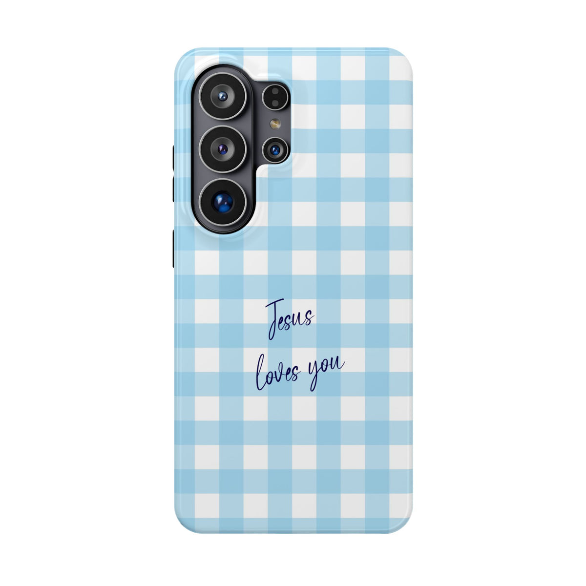 Jesus Loves You MagSafe case for Samsung Galaxy S26 Ultra, glossy finish
