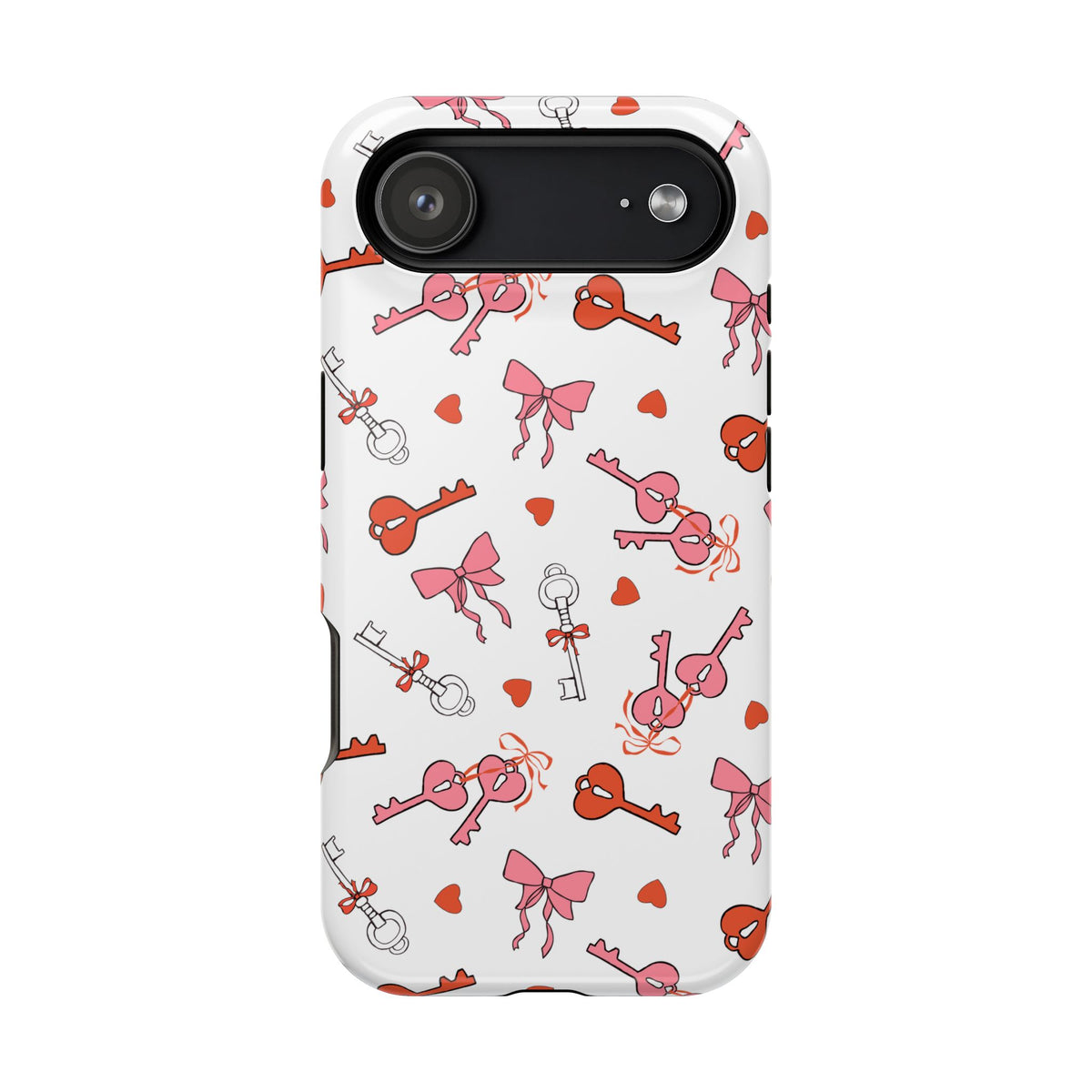 Key to My Heart MagSafe case for iPhone 17 Air, glossy finish