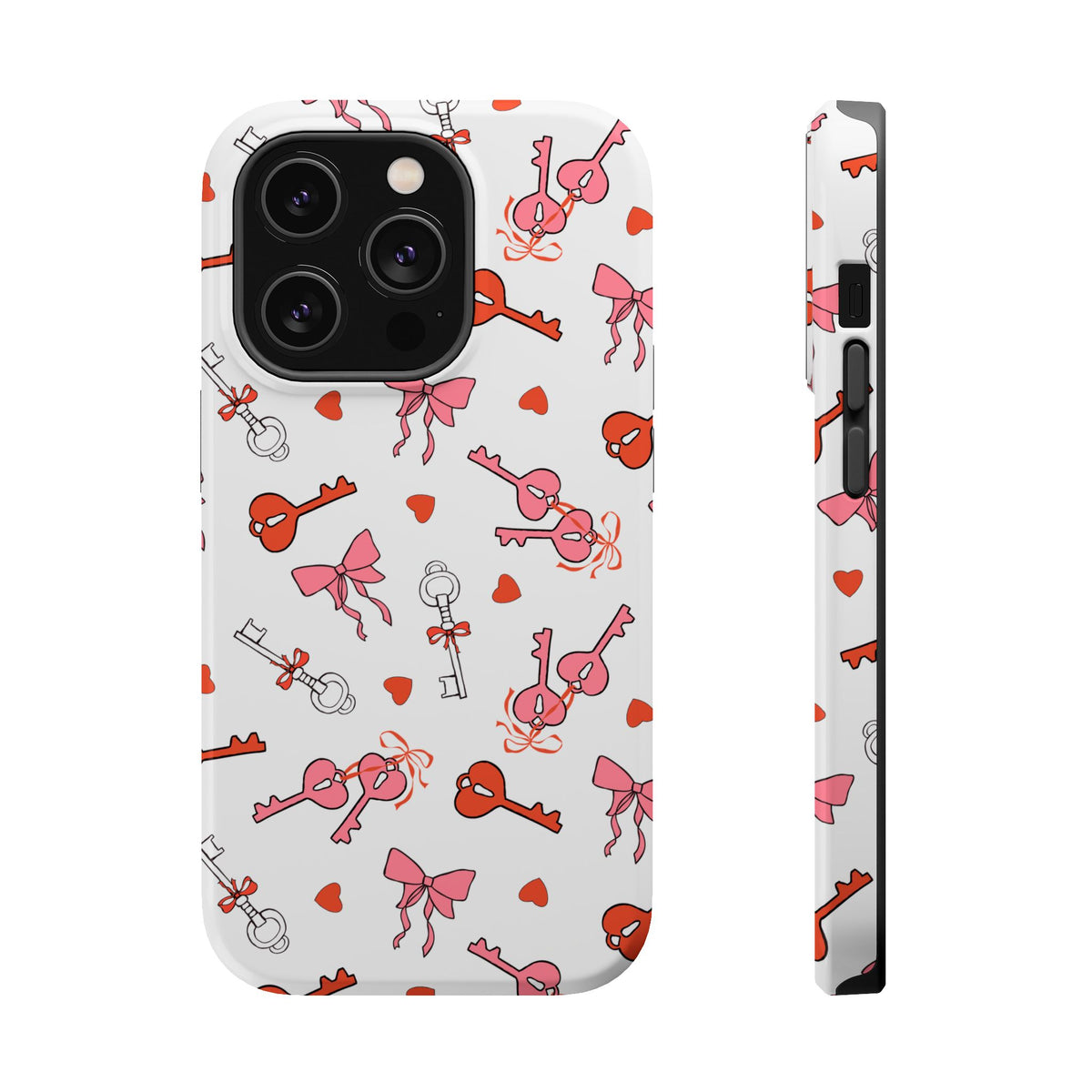 Key to My Heart MagSafe case for iPhone 14 Pro, glossy finish