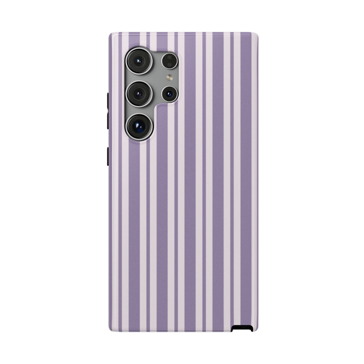 Lilac Stripe protective phone case for Samsung Galaxy S24 Ultra, glossy finish