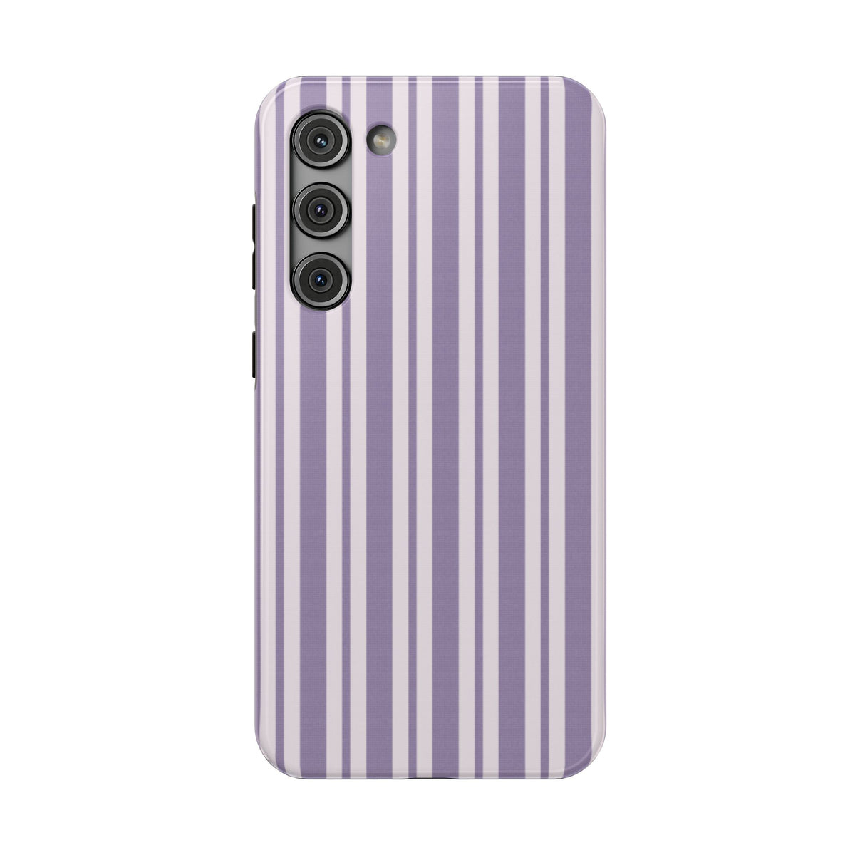 Lilac Stripe protective phone case for Samsung Galaxy S23 Plus, glossy finish