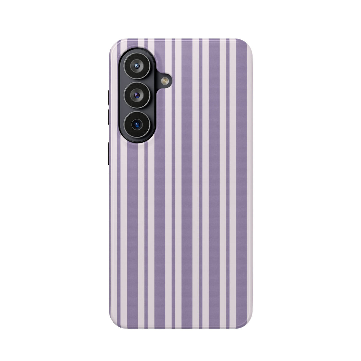 Lilac Stripe MagSafe case for Samsung Galaxy S26 Plus, glossy finish