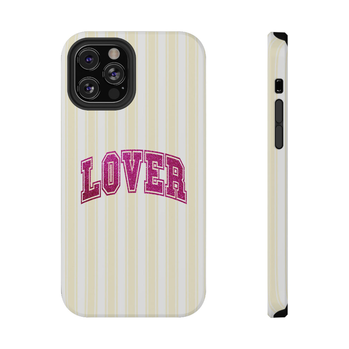 Lover Varsity protective phone case for iPhone 12 Pro, glossy finish
