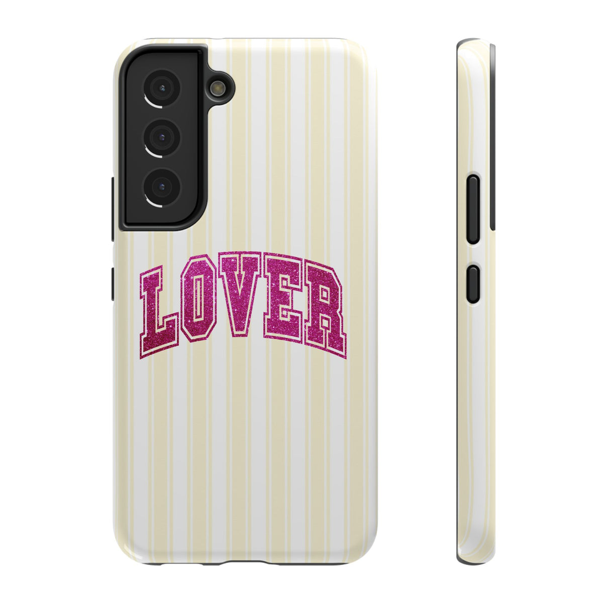 Lover Varsity protective phone case for Samsung Galaxy S22, glossy finish