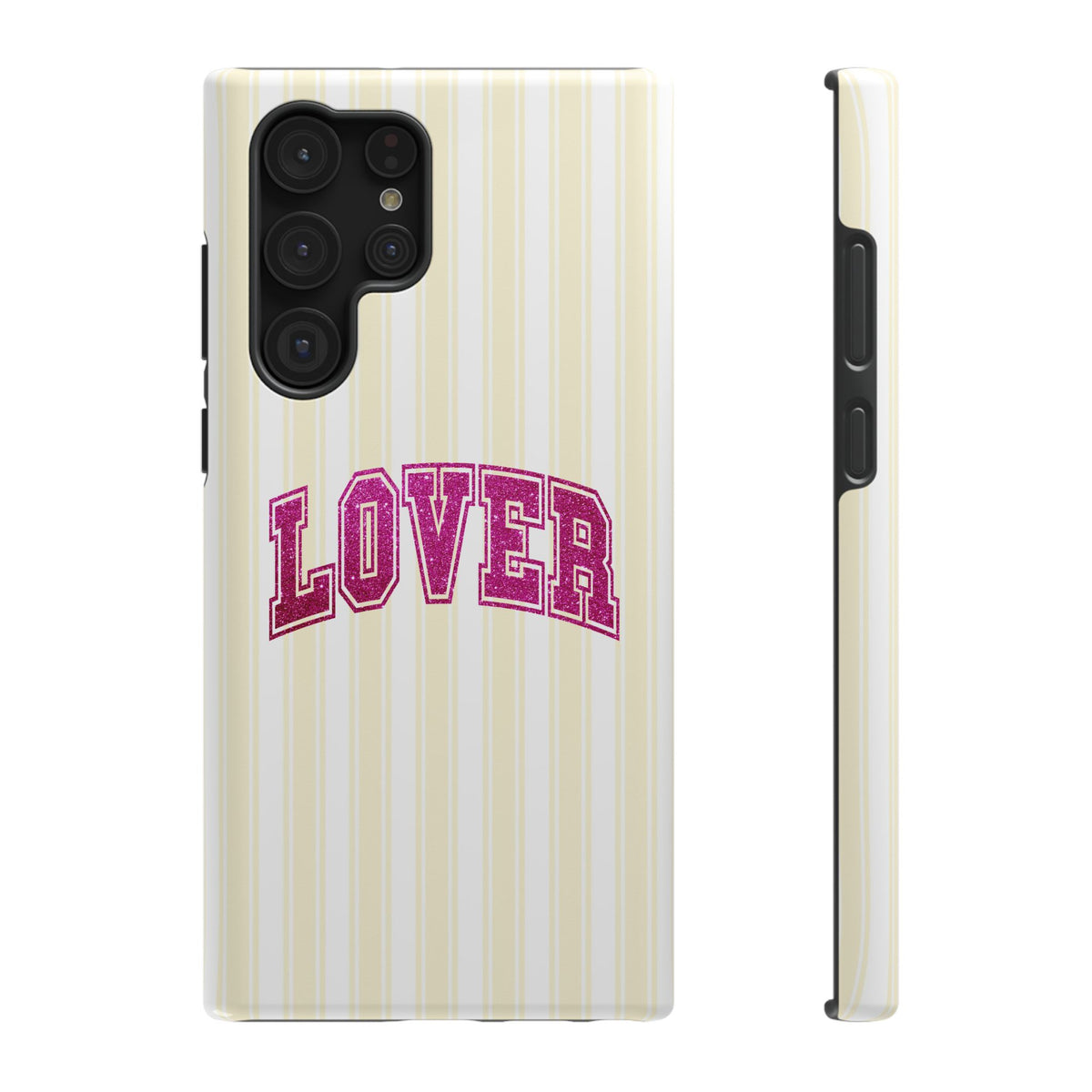 Lover Varsity protective phone case for Samsung Galaxy S22 Ultra, glossy finish