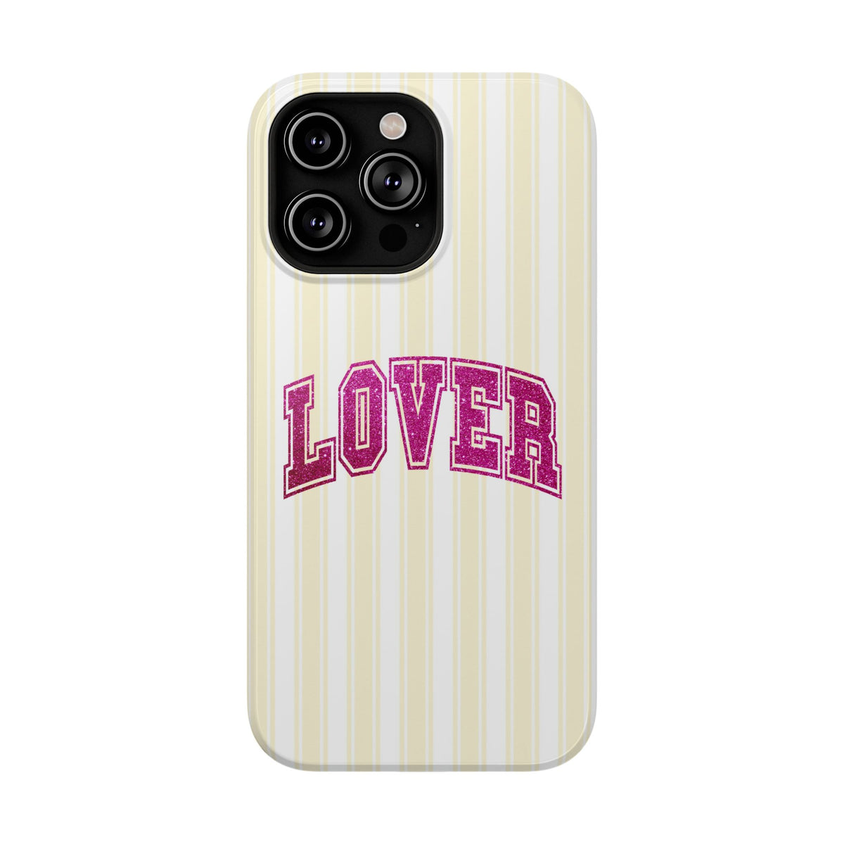 Lover Varsity protective phone case for iPhone 14 Pro Max, glossy finish