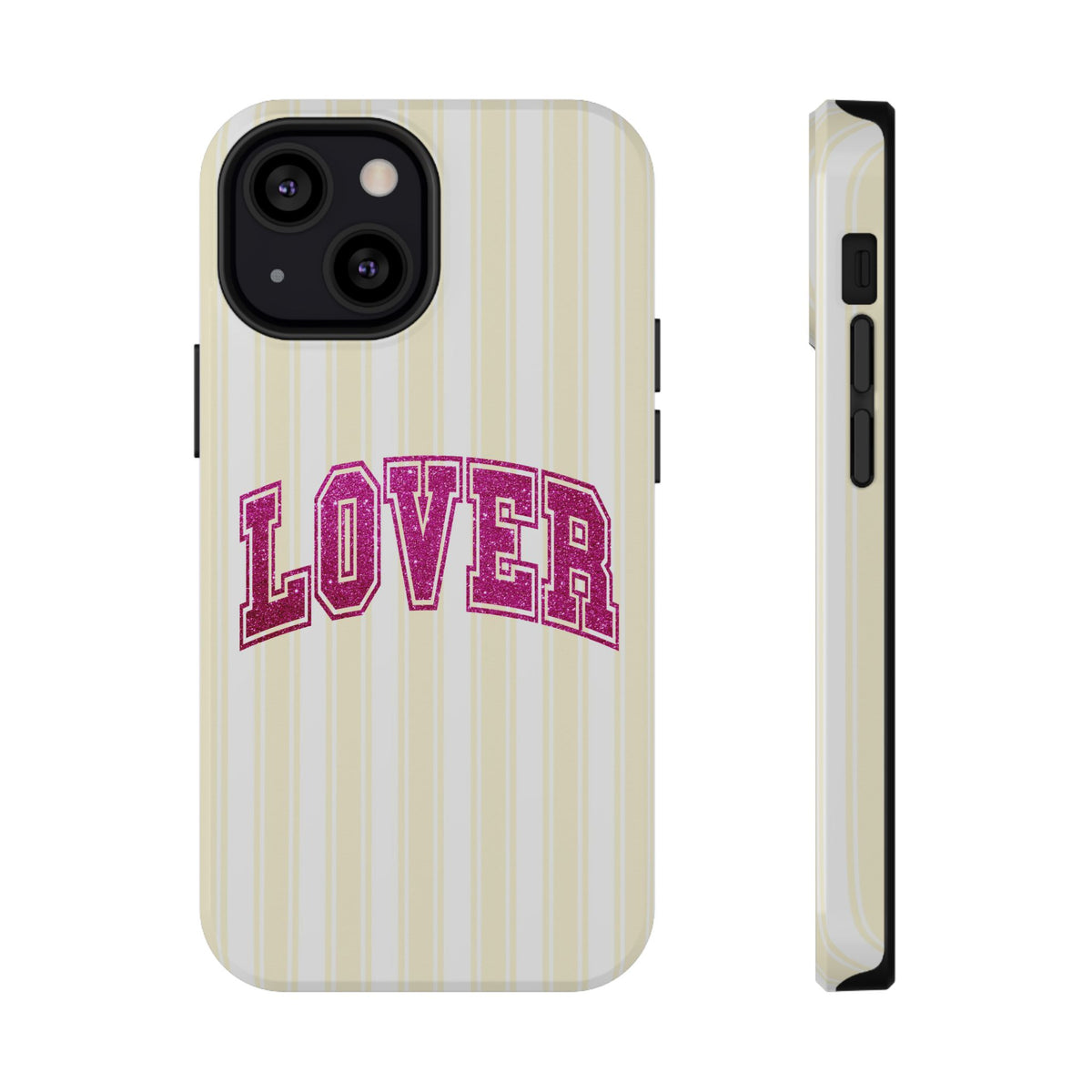 Lover Varsity protective phone case for iPhone 13 Mini, glossy finish