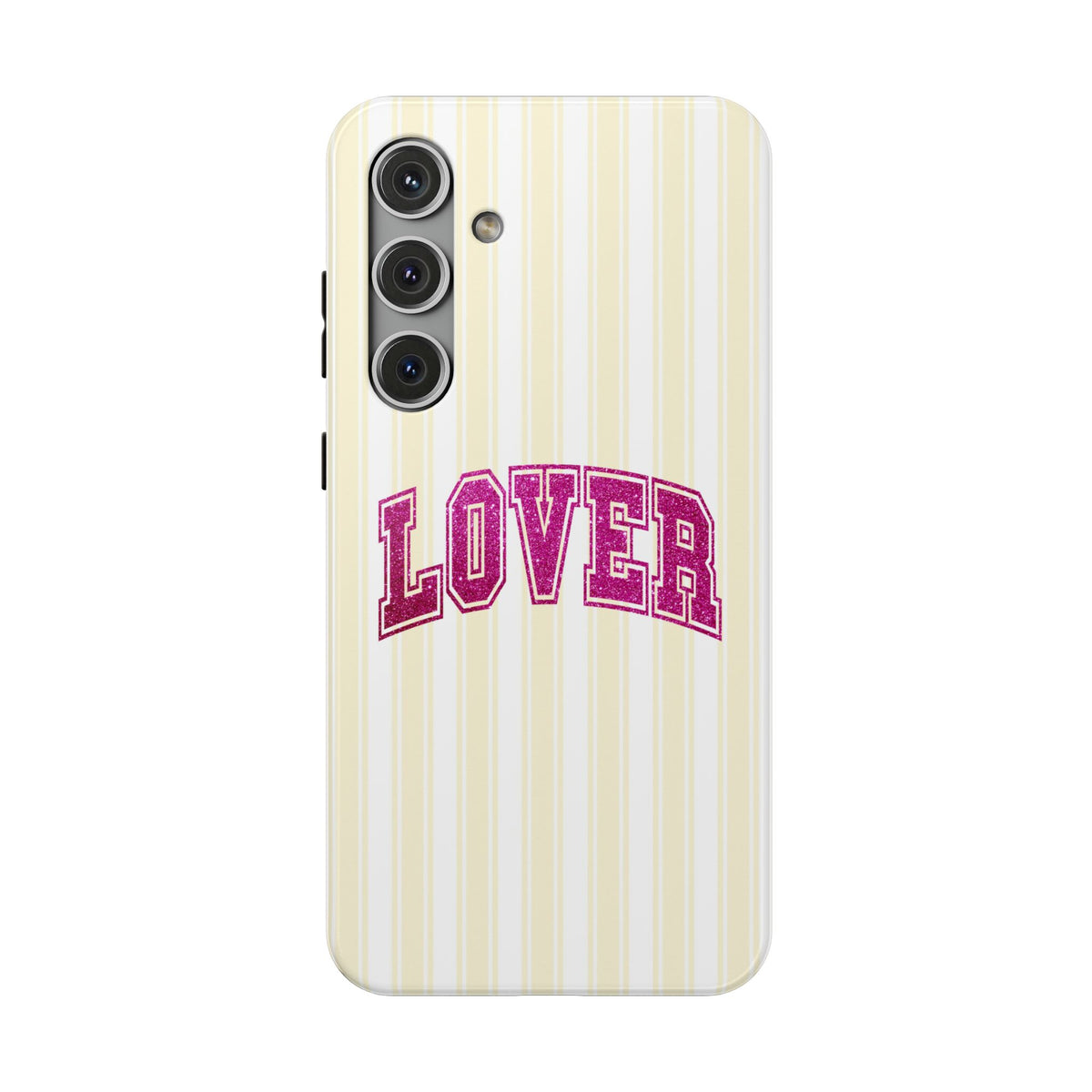 Lover Varsity protective phone case for Samsung Galaxy S24 Plus, glossy finish