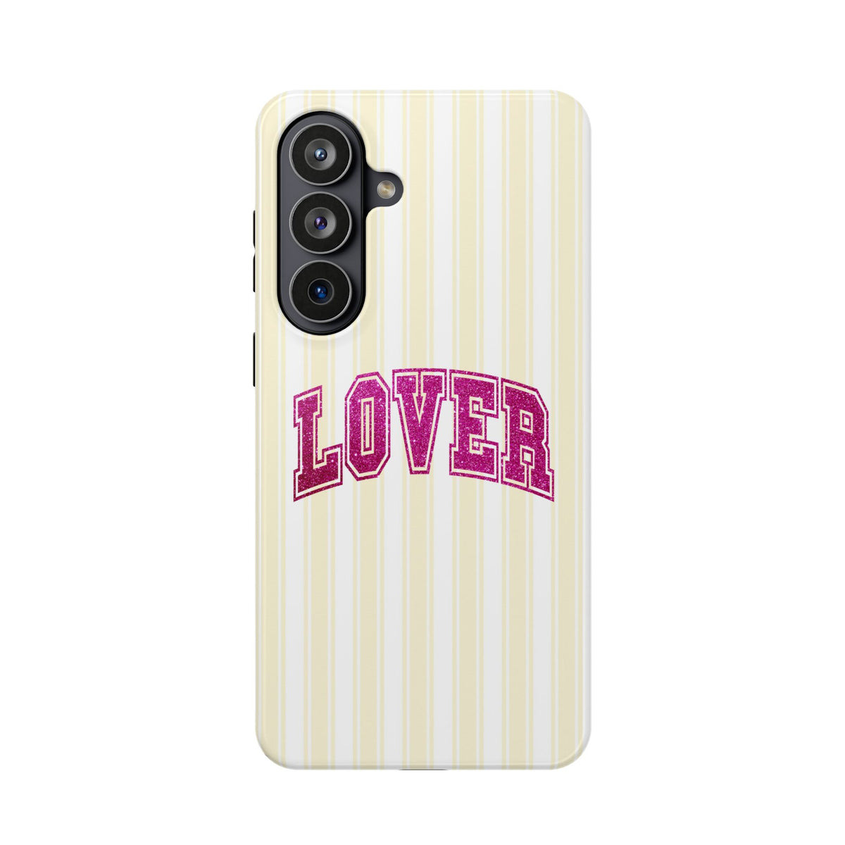 Lover Varsity protective phone case for Samsung Galaxy S26 Plus, glossy finish