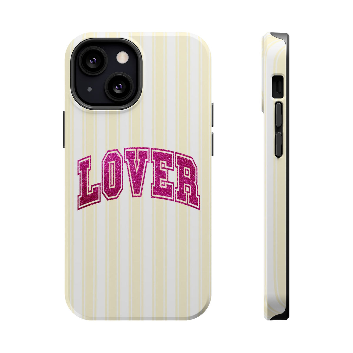 Lover Varsity MagSafe case for iPhone 13 Mini, glossy finish